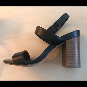 Aldo Black Heeled Sandal